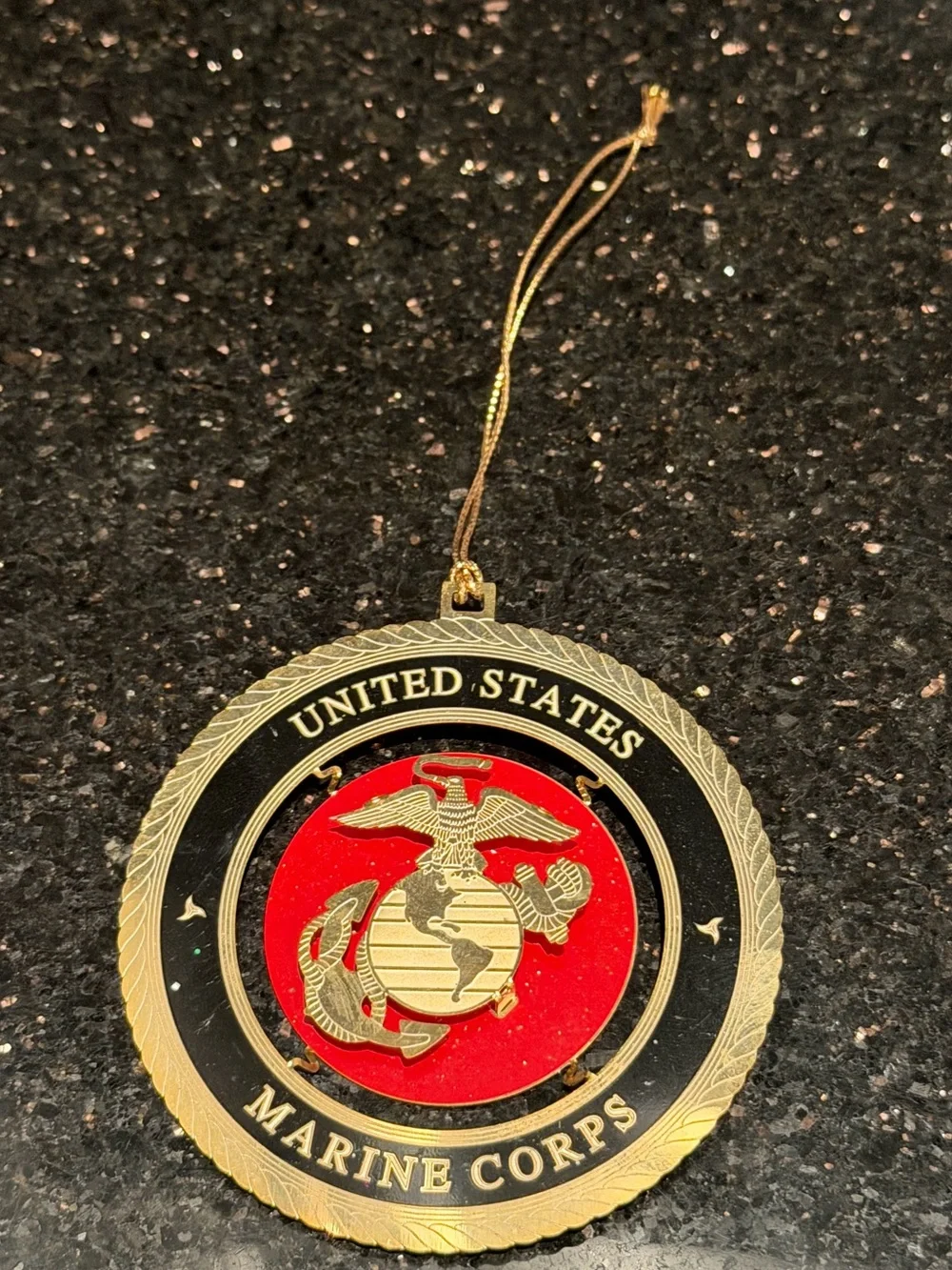Beacon Design Patriotic U.S. Marine Corps Seal Ornament